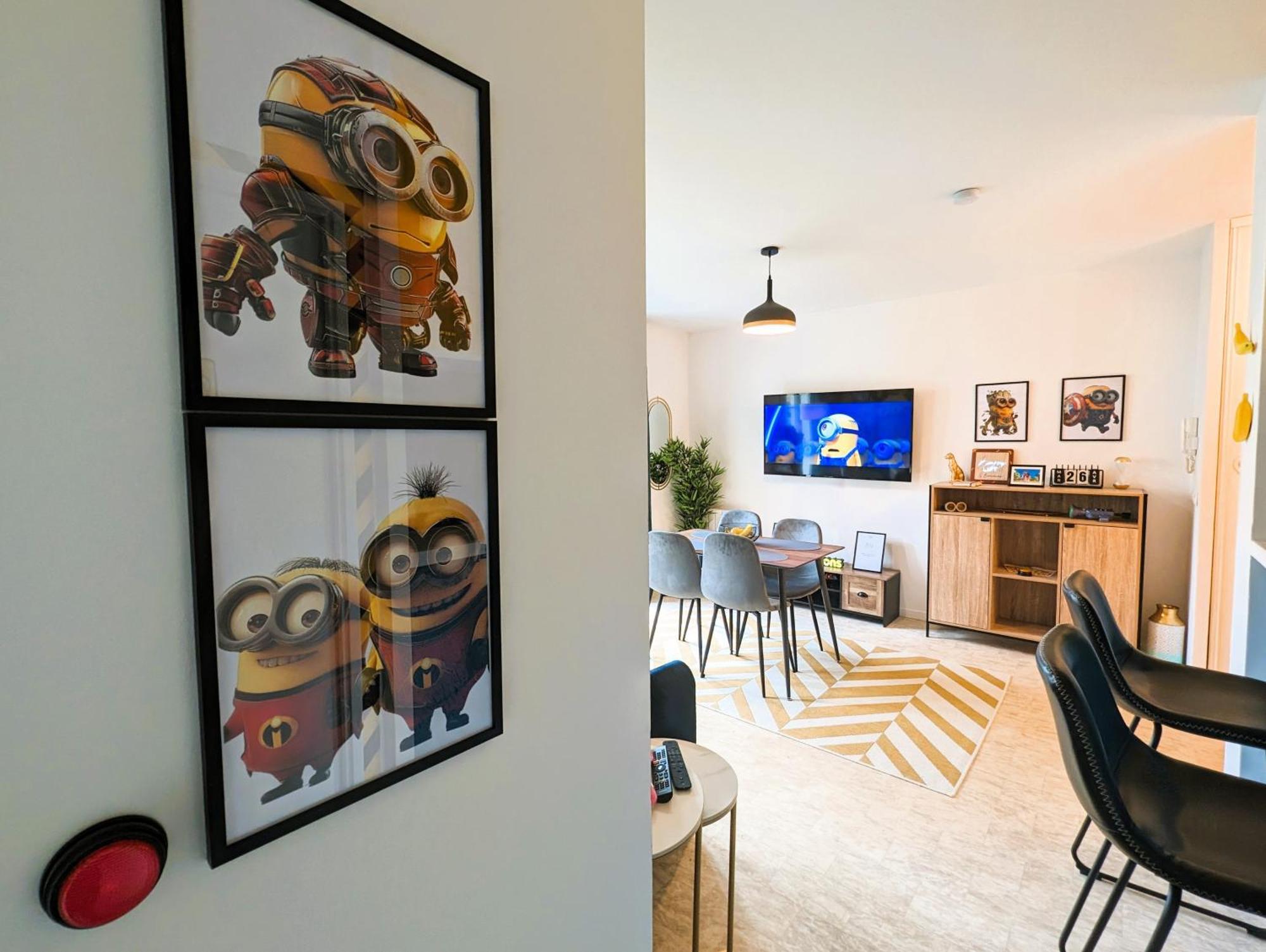Le Repaire Des Minions - 10' Disney - Familial Bailly-Romainvilliers Exterior foto